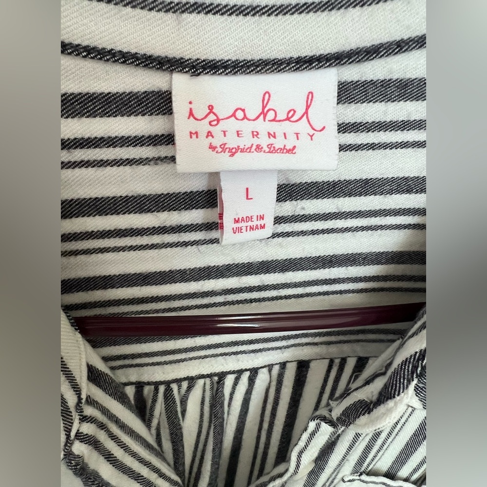 Comfy Striped Button Up Shirt - Picture 2 of 7